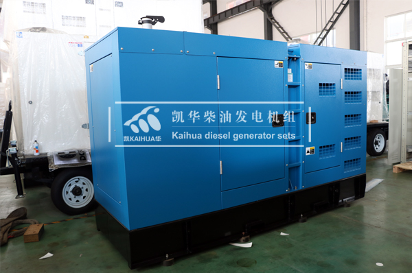 江西機電200KW靜音發電機組成功出廠