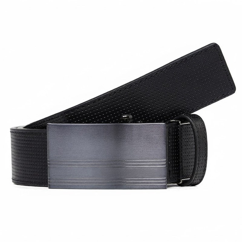 定制高爾夫男士黑色皮帶