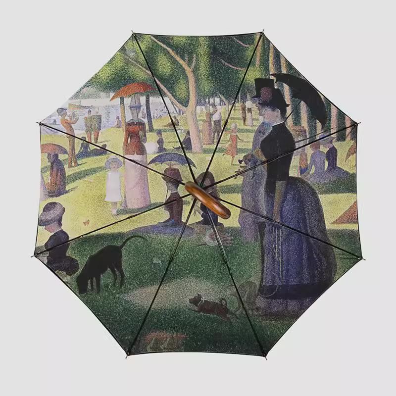 復(fù)古風(fēng)木質(zhì)單層傘