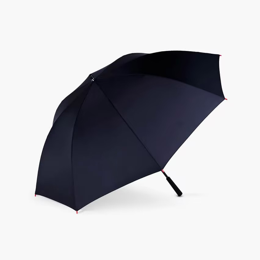 黑色防風長柄傘