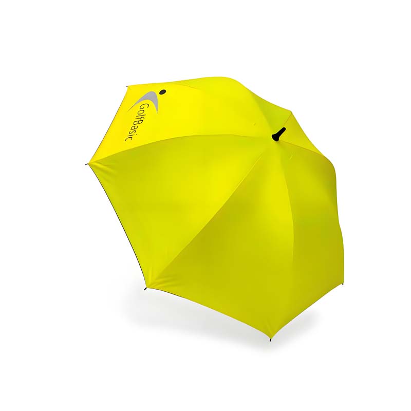 高爾夫檸檬黃單層傘
