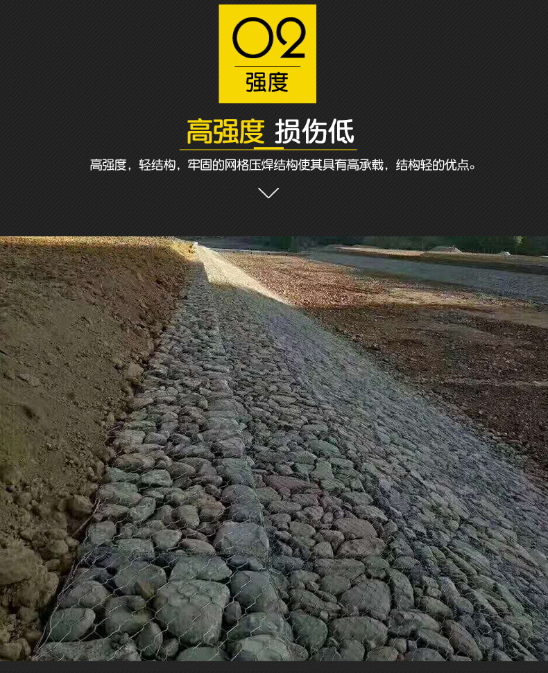 格賓網(wǎng)高強(qiáng)度展示